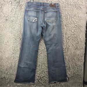 BKE Buckle Jeans Jaxon Mens 34 Long Distressed Bootcut